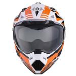 1Storm Youth Kids Dual Sport Dual Visor Motorcycle Motocross Full Face Helmet