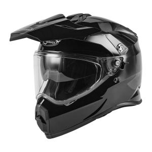 Gmax AT-21 Black Adventure Dual Sport Motorcycle Helmet Adult Sizes XS - MD