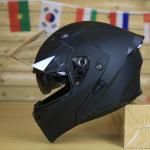 Dual Sport Bike Motorcycle Off Road Full Face Dual Visor Helmet DOT M L XL XXL
