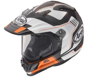 Arai XD-4 Vision Dual Sport Motorcycle Helmet (M2020D) Orange Frost XS