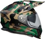 Z1R Range Camo Dual Sport Motorcycle Helmet Woodland