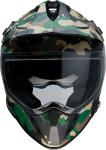 Z1R Range Camo Dual Sport Motorcycle Helmet Woodland