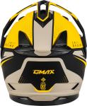 GMAX GM-11 Decima Dual Sport Motorcycle Helmet Matte Black/Yellow