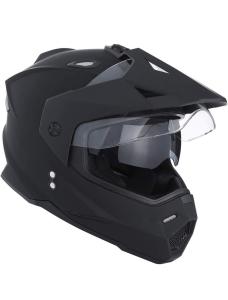 1Storm Dual Sport Motorcycle Off Road Full Face Dual Visor Helmet HF802 M 55-56