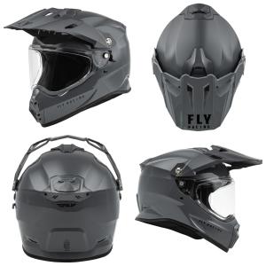New Fly Racing Trekker Kryptek Conceal DOT ECE Motorcycle Helmet Grey Gray
