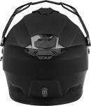 New Fly Racing Trekker Solid Matte Black Electric DOT ECE Motorcycle Helmet