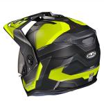 HJC DS-X1 HI-VIZ Synergy Dual Sport Motorcycle Riding Helmet  LARGE me-3hsf