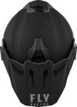 New Fly Racing Trekker Solid Matte Black Electric DOT ECE Motorcycle Helmet