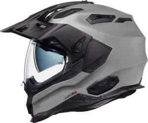 NEXX X.WED 2 XWED Plain Matte Grey Dual Sport Motorcycle Helmet XS - 3XL