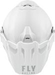New Fly Racing Trekker Solid White DOT ECE Motorcycle Helmet All Sizes