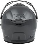 New Fly Racing Trekker Solid Grey Gray Electric Shield DOT ECE Motorcycle Helmet