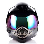 1Storm Dual Sport Helmet Motorcycle HGXP14A Full Face Off Road Bike +Bluetooth