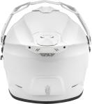 New Fly Racing Trekker Solid White DOT ECE Motorcycle Helmet All Sizes