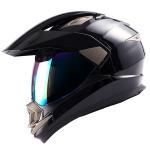 1Storm Dual Sport Helmet Motorcycle HGXP14A Full Face Off Road Bike +Bluetooth