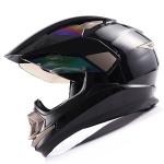 1Storm Dual Sport Helmet Motorcycle HGXP14A Full Face Off Road Bike +Bluetooth
