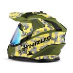 Orthrus Dual sport motorcycle helmet snowmobile dirtbike utv helmets S Size
