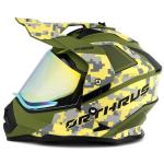 Orthrus DOT Certified Dual Sport Multicam Motorcycle Helmet UV Visor Dirt Bike