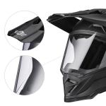 AHR H-VEN35 Dual Sport Motorcycle Helmet DOT Approved Dirt Bike Off Road S-XXL