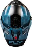 New Fly Racing Trekker Conceal Kryptek Blue Slate DOT ECE Motorcycle Helmet