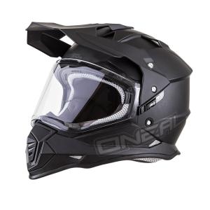 O'Neal Sierra II Flat Dual Sport Motorcycle Helmet Black