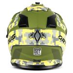 Orthrus DOT Certified Dual Sport Multicam Motorcycle Helmet UV Visor Dirt Bike