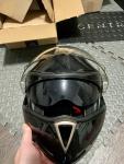 Dual Sport Motorcycle Motocross MX ATV Dirt Bike Full Face Helmet Matt Black DOT