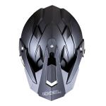 O'Neal Sierra II Flat Dual Sport Motorcycle Helmet Black