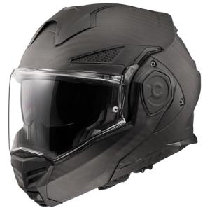 LS2 Helmets Advant X Carbon Modular Helmet (Matte Black - 2X-Large)