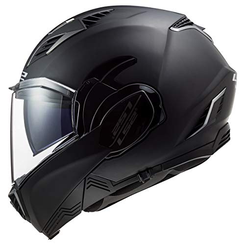LS2 Valiant II Blackout Modular Helmet - Large