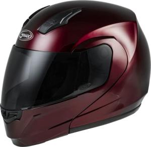 GMAX MD-04 Modular Helmet in Wine Red