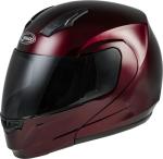 GMAX MD-04 Modular Helmet in Wine Red