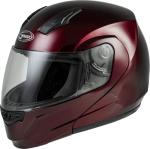 GMAX MD-04 Modular Helmet in Wine Red