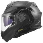 LS2 Advant X Carbon Modular Helmet - Gloss Black