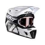Leatt Moto 9.5 Carbon Helmet - White, XXL