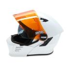 Simpson Mod Bandit White Medium Motorcycle Helmet