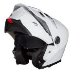 Simpson Journey Bandit Modular Motorcycle Helmet - White
