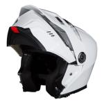 Simpson Journey Bandit Modular Motorcycle Helmet - White