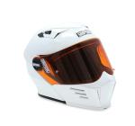 Simpson Mod Bandit White Medium Motorcycle Helmet