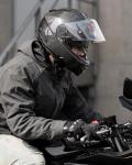 ILM Carbon Fiber Modular Full Face Motorcycle Helmet