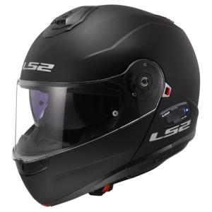 LS2 Strobe II Modular Bluetooth Helmet - Matte Black