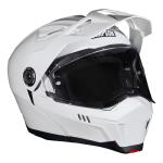 Simpson Journey Bandit Modular Motorcycle Helmet - White