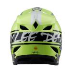 Troy Lee Designs D4 Helmet, Fifty-50 Navy/Yellow