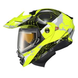 ScorpionEXO AT960 Cold Weather Modular Helmet - Hi-Vis
