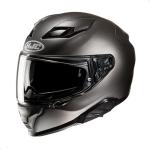 HJC F71 Street Motorcycle Helmet - Titanium X-Small