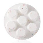 Nonstick Silicone Air Fryer Muffin Pan, 7 Cups