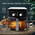Uten 5.8QT Electric Air Fryer with Timer