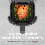 Chefman 2 Qt Digital Mini Air Fryer - Grey