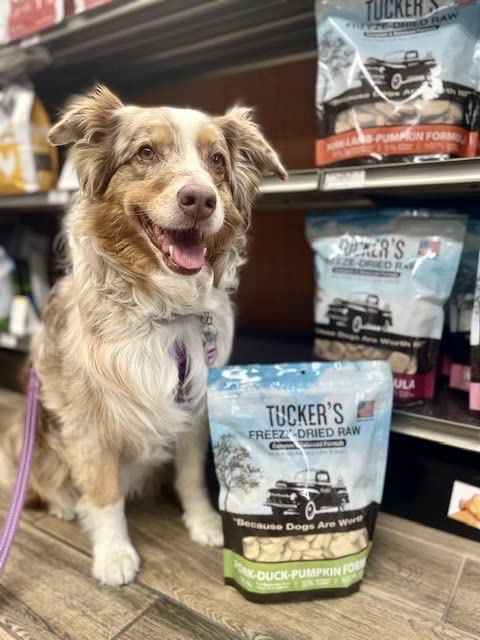 Tucker's Raw Freeze-Dried Dog Food, Pork & Duck 14oz