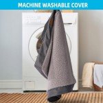 Large Waterproof Orthopedic Dog Bed with Washable Cover