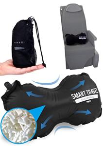 SmartTravel Inflatable Memory Foam Lumbar Support Pillow